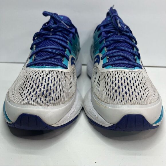 Saucony Ride 10 White Running Shoes Sneakers - Picture 5 of 10